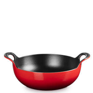 Le Creuset Cerise Cast Iron Balti Dish 24cm